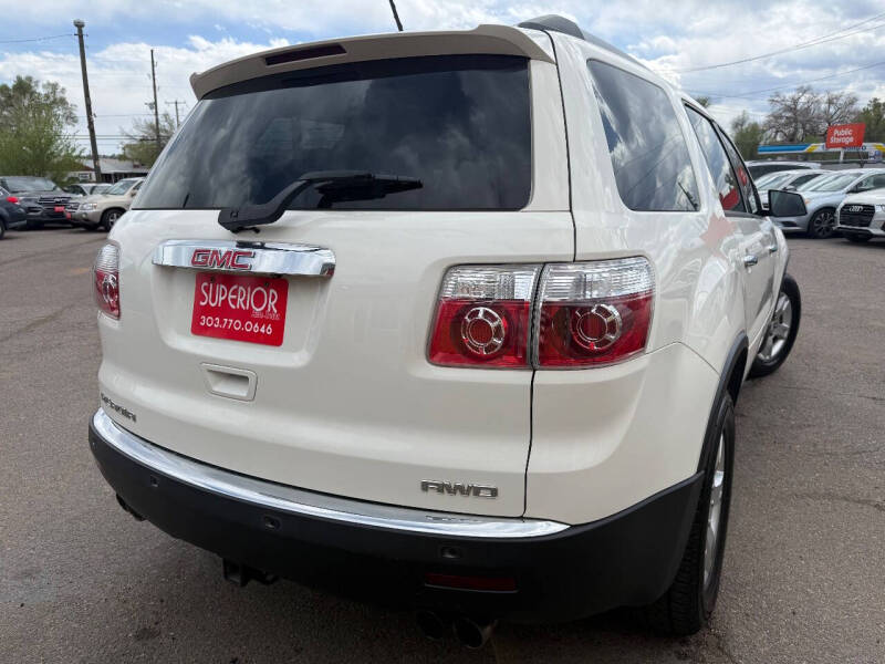 2012 GMC Acadia SLE