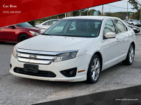 2012 Ford Fusion for sale at Car Bros in Virginia Beach VA