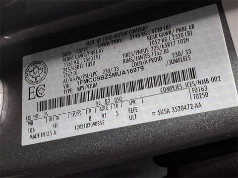 2021 Ford Escape Hybrid SE