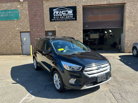 2018 Ford Escape for sale at Ric's Auto Sales in Billerica MA