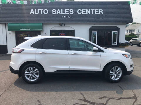 2017 Ford Edge for sale at Auto Sales Center Inc in Holyoke MA