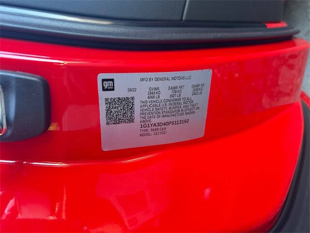 2023 Chevrolet Corvette Stingray