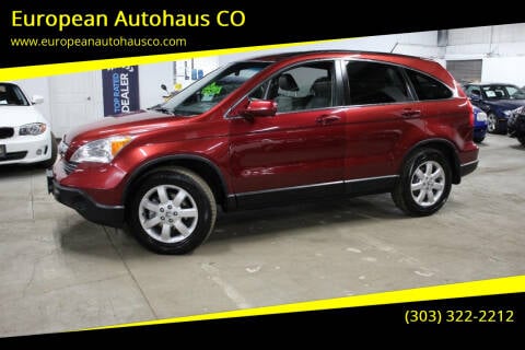 2008 Honda CR-V for sale at European Autohaus CO in Denver CO
