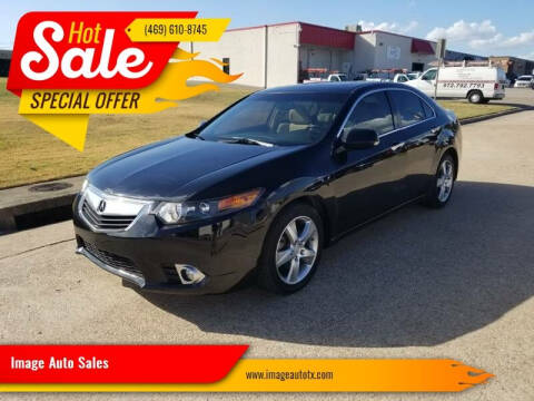 2013 Acura TSX for sale at Image Auto Sales in Dallas TX