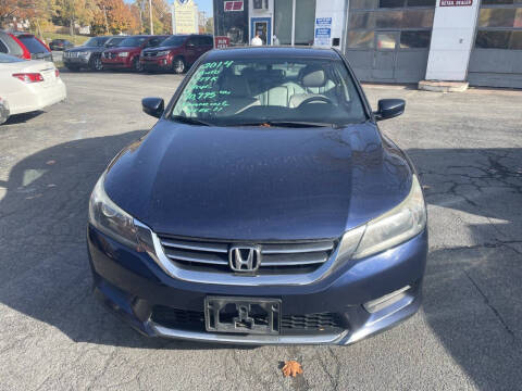 2014 Honda Accord for sale at Latham Auto Sales & Service in Latham NY