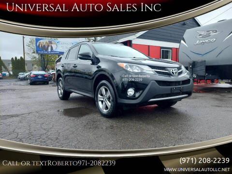 2015 Toyota RAV4 for sale at Universal Auto Sales Inc in Salem OR