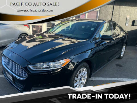 2016 Ford Fusion for sale at PACIFICO AUTO SALES in Santa Ana CA