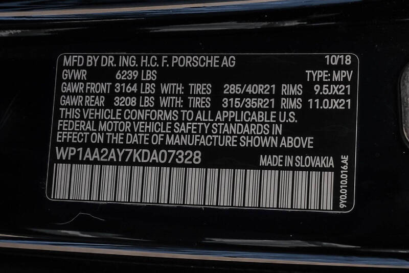 2019 Porsche Cayenne
