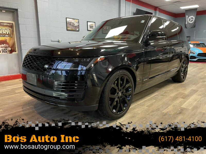2020 Land Rover Range Rover for sale at Bos Auto Inc in Quincy MA