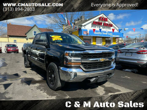 2018 Chevrolet Silverado 1500 for sale at C & M Auto Sales in Detroit MI