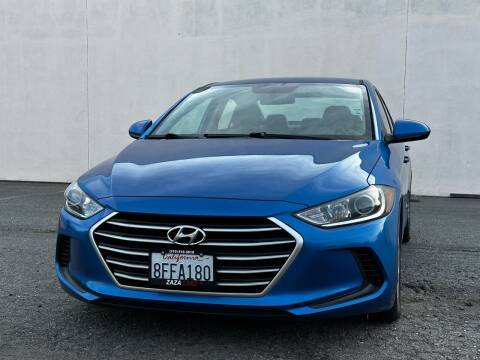 2017 Hyundai Elantra for sale at Zaza Carz Inc in San Leandro CA