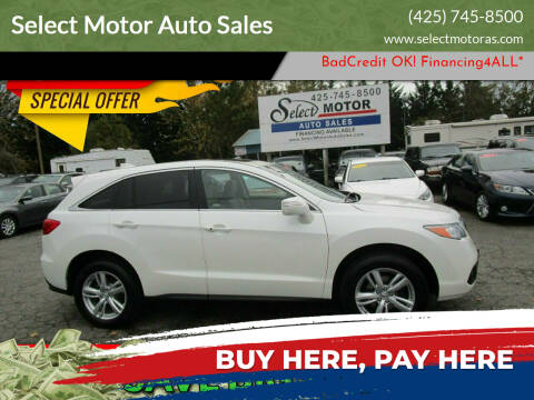 2014 Acura RDX for sale at Select Motor Auto Sales in Lynnwood WA