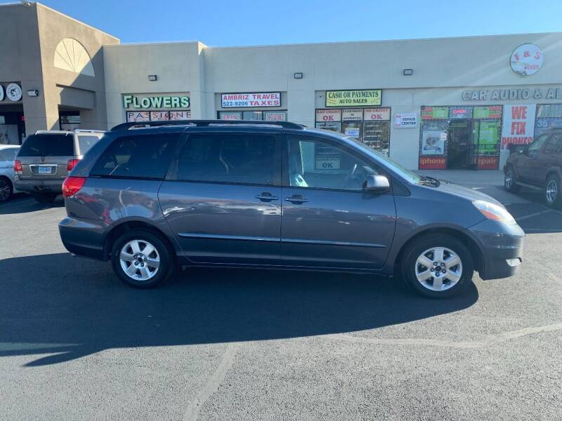 2007 Toyota Sienna for sale at CASH OR PAYMENTS AUTO SALES in Las Vegas NV