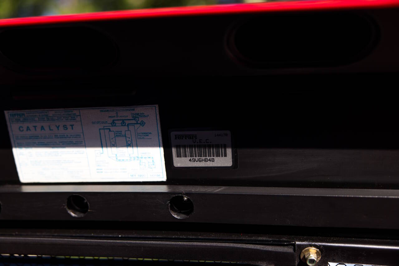 1990 Ferrari Testarossa 52