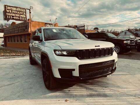 2021 Jeep Grand Cherokee L for sale at 3 Brothers Auto Sales Inc in Detroit MI