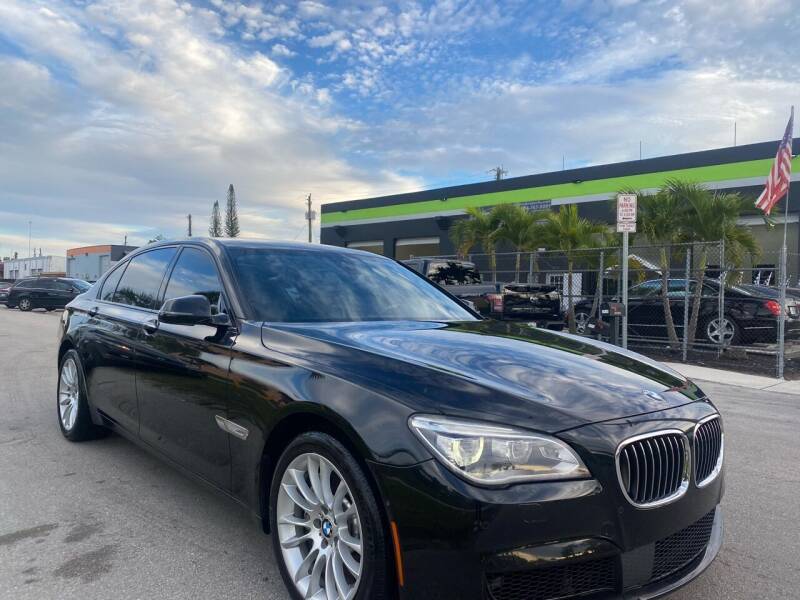 2014 BMW 7 Series for sale at GCR MOTORSPORTS in Hollywood FL
