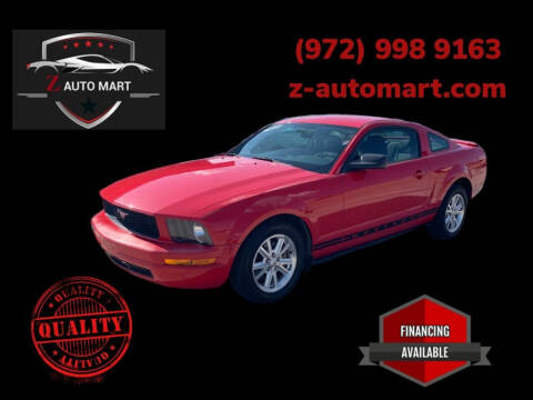 2008 Ford Mustang for sale at Z AUTO MART in Lewisville TX