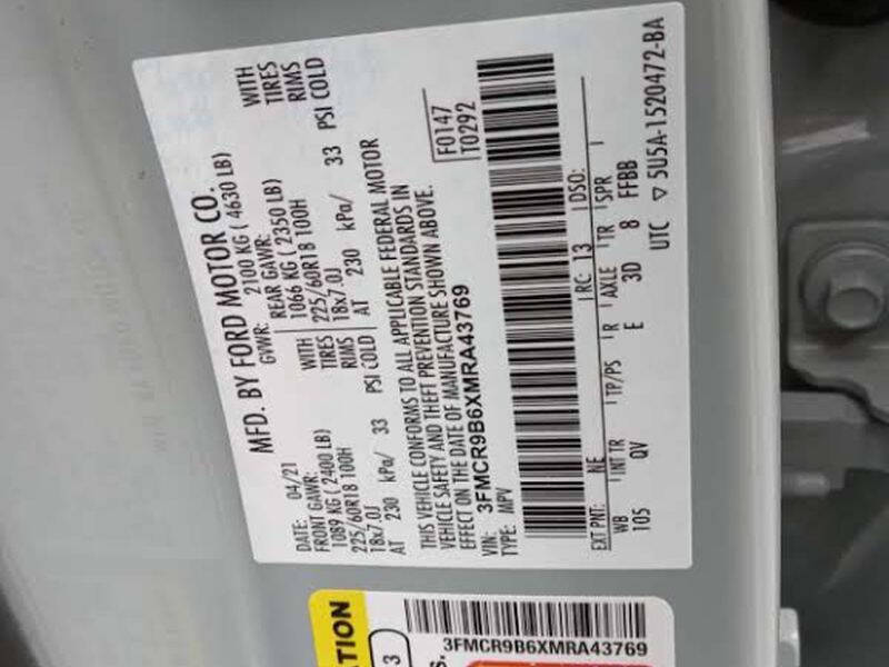 2021 Ford Bronco Sport Big Bend