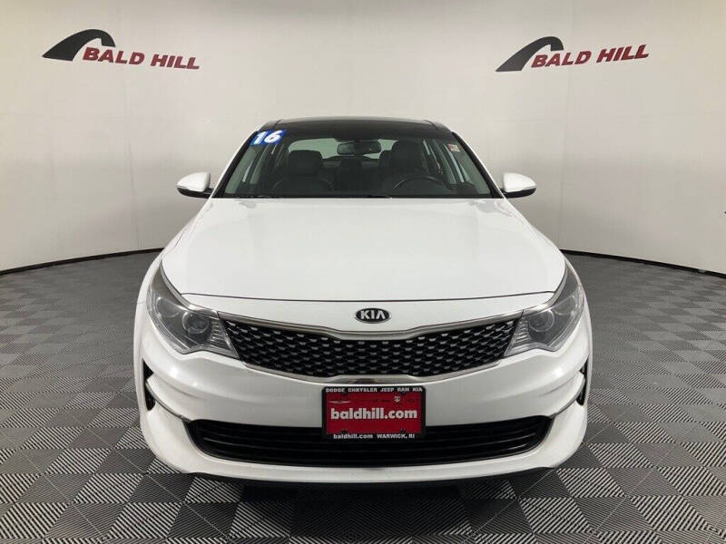 Used 2016 Kia Optima EX with VIN 5XXGU4L30GG099878 for sale in Warwick, RI