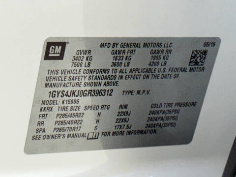 2016 Cadillac Escalade ESV Premium Collection