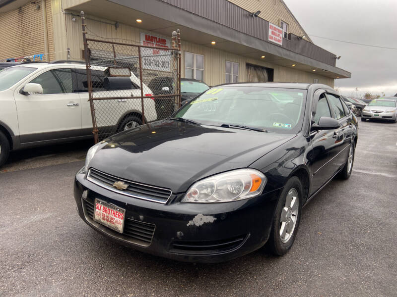 2007 Chevrolet Impala for sale at Six Brothers Mega Lot in Youngstown OH