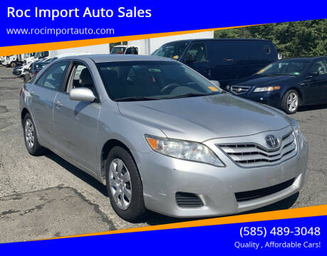 2010 Toyota Camry for sale at Roc Import Auto Sales in Rochester NY