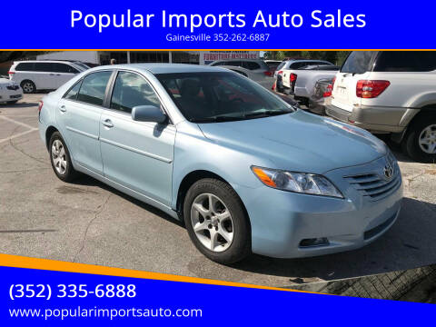 2007 Toyota Camry for sale at Popular Imports Auto Sales in Gainesville FL