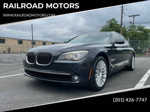 2012 BMW 7 Series for sale at RAILROAD MOTORS in Hasbrouck Heights NJ