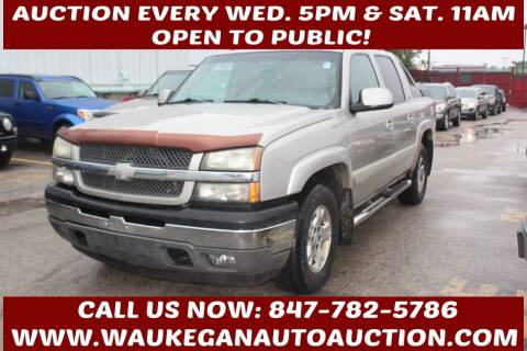 2005 Chevrolet Avalanche for sale at Waukegan Auto Auction in Waukegan IL