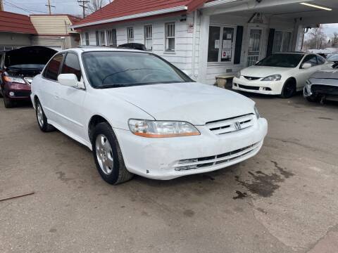 2002 Honda Accord for sale at STS Automotive in Denver CO