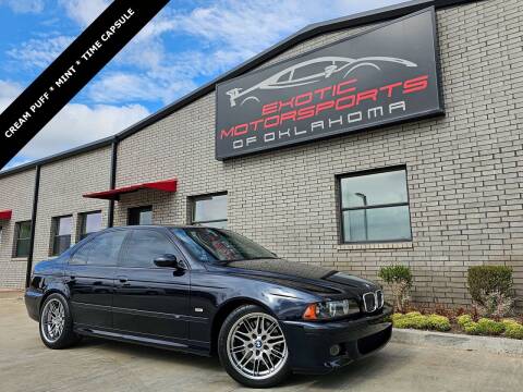 2001 BMW M5 for sale at Exotic Motorsports of Oklahoma in Edmond OK