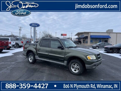 2002 Ford Explorer Sport Trac for sale at Jim Dobson Ford in Winamac IN