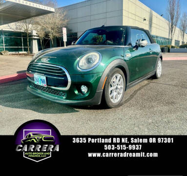 2016 MINI Convertible for sale at Carrera Auto Broker & Finance LLC in Salem OR