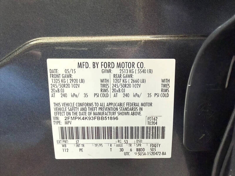 2015 Ford Edge Titanium