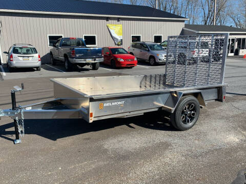 2021 Belmont 6x10 Aluminum Solid Side