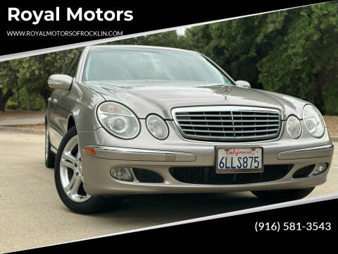 2006 Mercedes-Benz E-Class for sale at Royal Motors in Rocklin CA