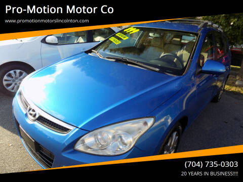 2012 Hyundai Elantra Touring for sale at Pro-Motion Motor Co in Lincolnton NC