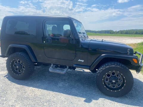 2004 Jeep Wrangler for sale at Shoreline Auto Sales LLC in Berlin MD