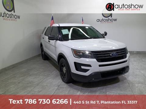 2017 Ford Explorer for sale at AUTOSHOW SALES & SERVICE in Plantation FL