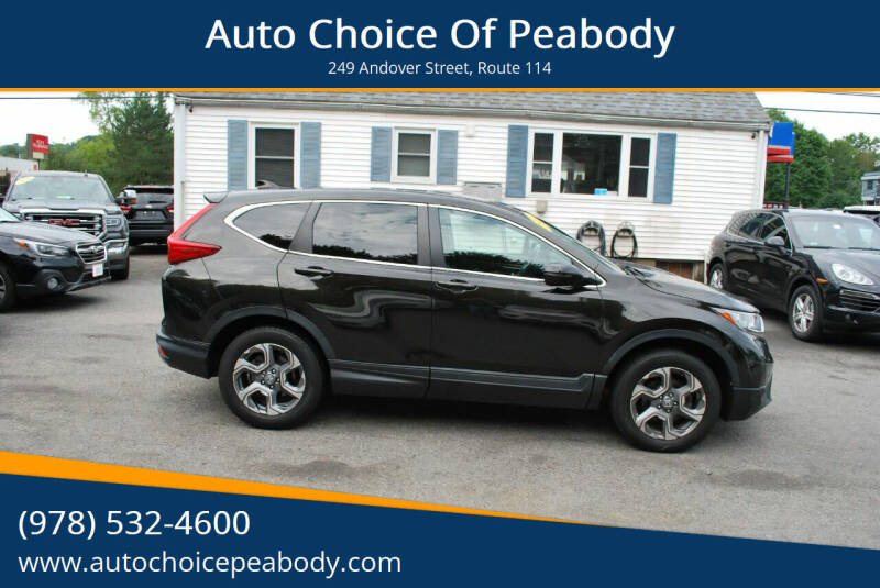 2017 Honda CR-V for sale at Auto Choice Of Peabody in Peabody MA