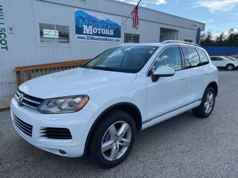 2014 Volkswagen Touareg for sale at Mountain Motors LLC in Spartanburg SC