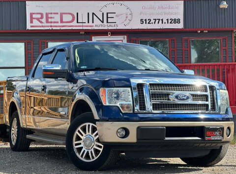 2011 Ford F-150 for sale at REDLINE AUTO SALES LLC in Cedar Creek TX