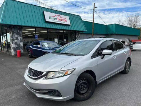 2015 Honda Civic for sale at AUTO TRATOS in Marietta GA