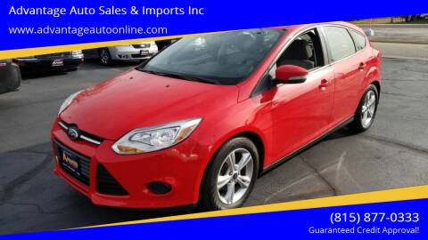 2014 Ford Focus for sale at Advantage Auto Sales & Imports Inc in Loves Park IL