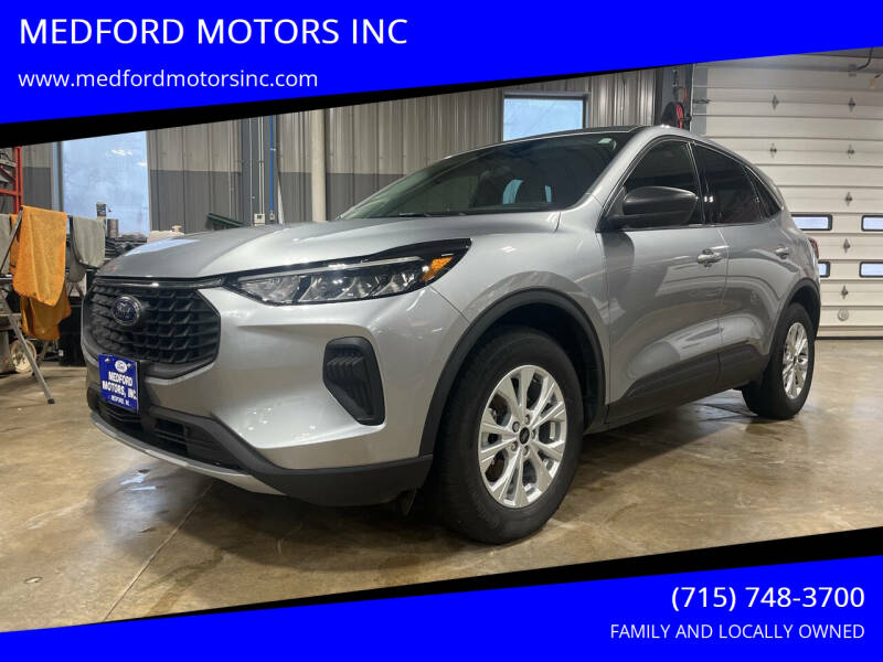 2024 Ford Escape for sale at MEDFORD MOTORS INC in Medford WI