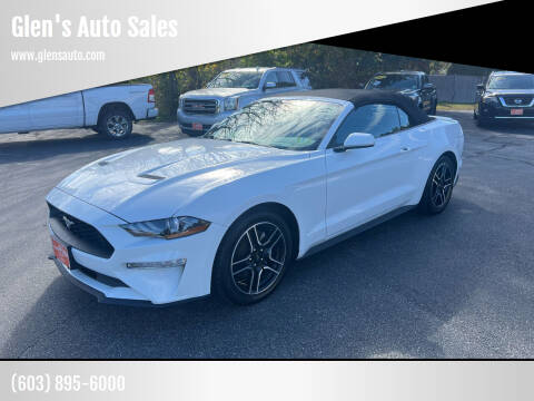 2022 Ford Mustang for sale at Glen's Auto Sales in Fremont NH