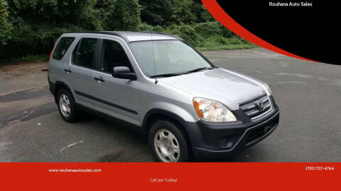 2005 Honda CR-V for sale at Rouhana Auto Sales in Norwood MA