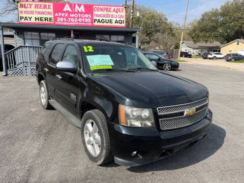 2012 Chevrolet Tahoe for sale at Apex Motors in Baytown TX