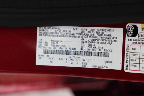 2013 Ford Fiesta SE