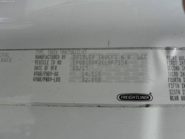 2016 Freightliner Cascadia